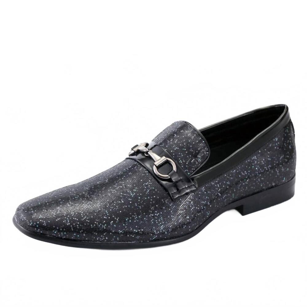 NEW AMALI men's sutton loafers in black